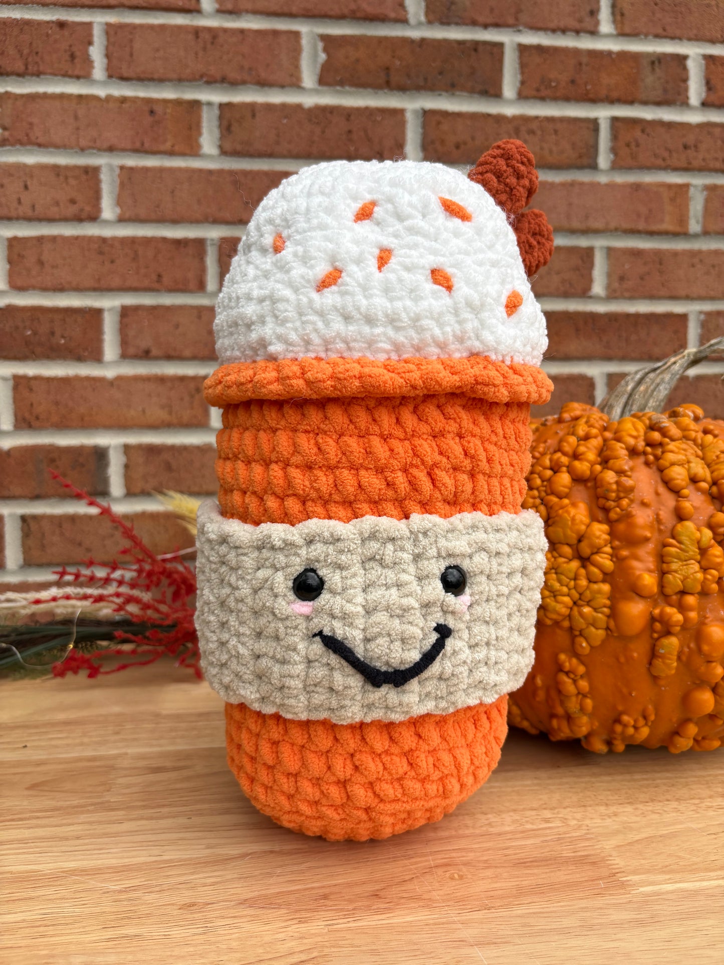 Pumpkin Spice Latte Plushie